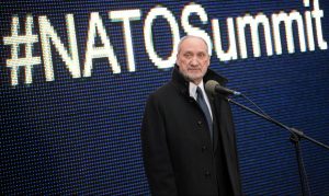 Konferencja Antoniego Macierewicza ws. szczytu NATO