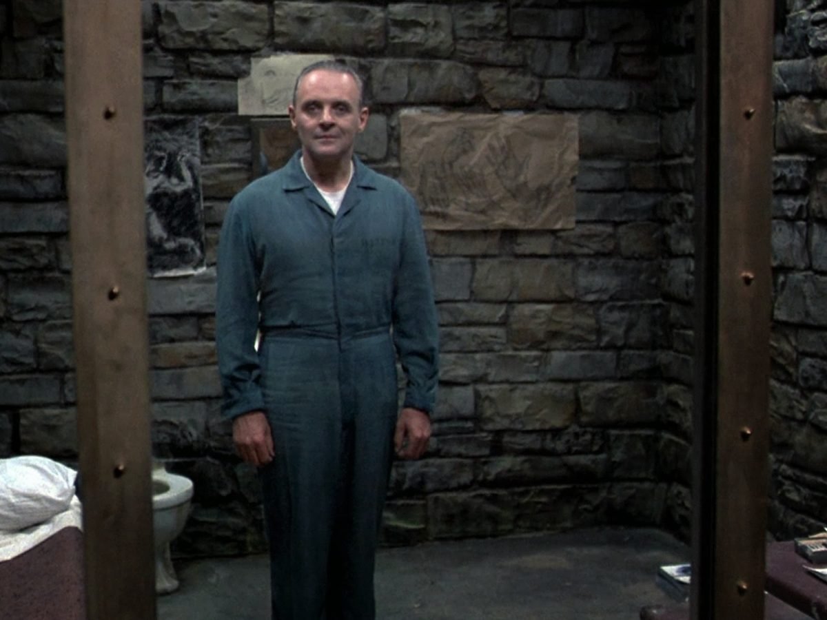 Anthony Hopkins jako dr Hannibal Lecter, szalony morderca-kanibal