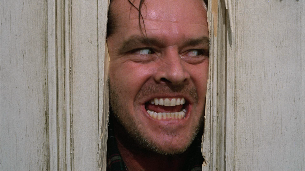 Jack Torrance, szalony bohater filmu "Lśnienie".