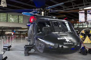 Helikopter Black Hawk podczas obchodow 240 lecia Niepodleglosci Stanow Zjednoczonych . Fot. Michal Lepecki / Agencja Gazeta