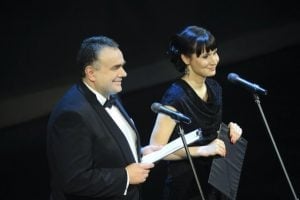 Tomasz Sakiewicz i Katarzyna Hejke