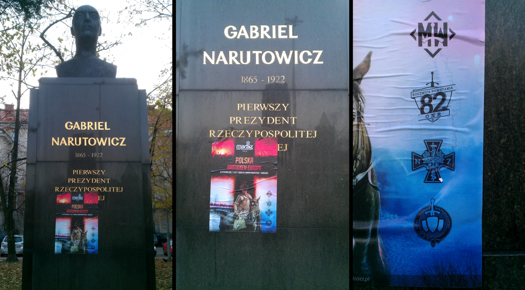 Pomnik G. Narutowicza / fot. czytelnika OKO.press