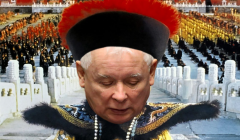 Jarosław Kaczyński jako Ostatni cesarz