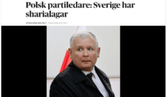 Artykuł w szwedzkim dzienniku Dagens Nyheter