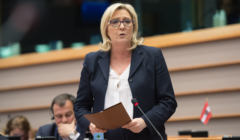 Marine Le Pen w Parlamencie Europejskim, (cc) flickr.com