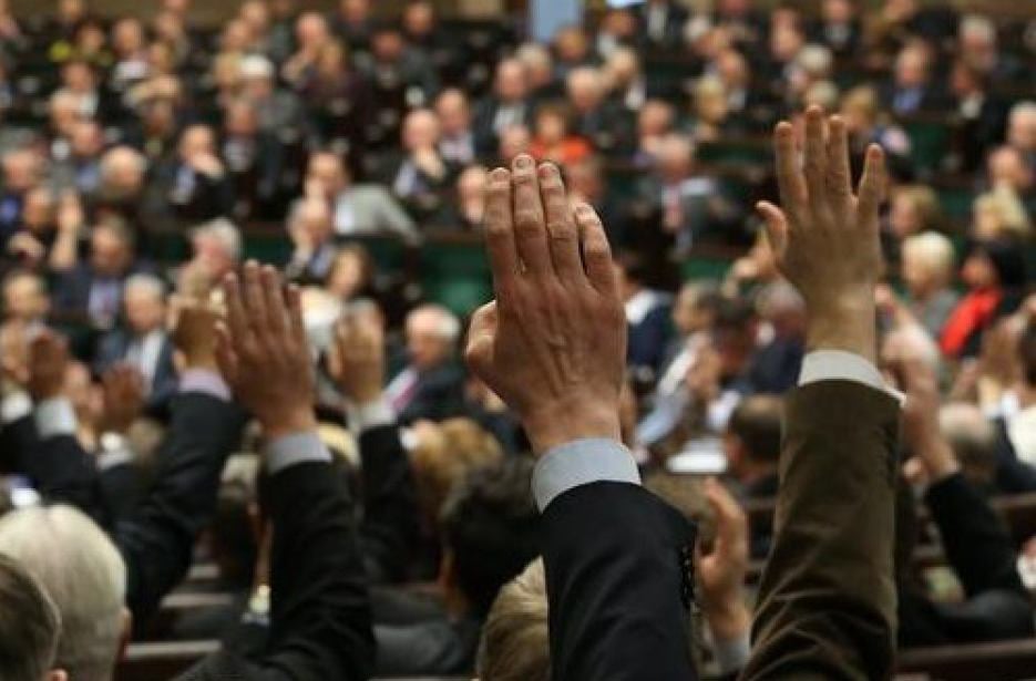 Głosowanie w Sejmie