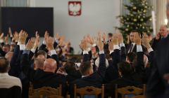 Posiedzenie Sejmu w Sali kolumnowej, 16 XII 2016