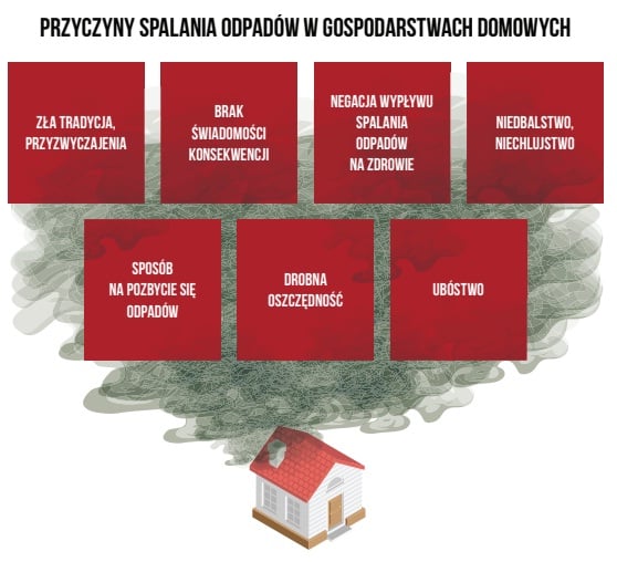 Źródło: Raport "Poza kontrolą – analiza systemu kontroli palenisk domowych", Polski Alarm Smogowy, Kraków 2018