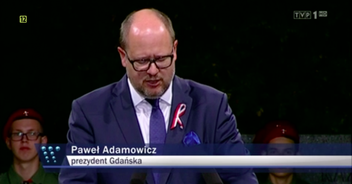 Paweł Adamowicz, TVP