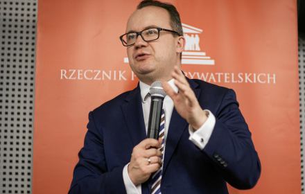 15.03.2019 Poznan , Rzecznik Praw Obywatelskich Adam Bodnar na spotkaniu z mieszkancami Poznania .