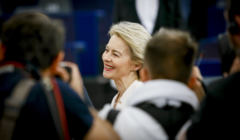 Ursula Von der Leyen pierwszą kobietą na stanowisku szefa Komisji Europejskiej, 16 lipca 2019,fot. Mathieu CUGNOT © European Union 2019 - Source : EP