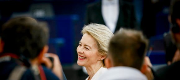 Ursula Von der Leyen pierwszą kobietą na stanowisku szefa Komisji Europejskiej, 16 lipca 2019,fot. Mathieu CUGNOT © European Union 2019 - Source : EP