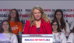 Katarzyna Piekarska, konwencja Koalicji Obywatelskiej w Sosnowcu