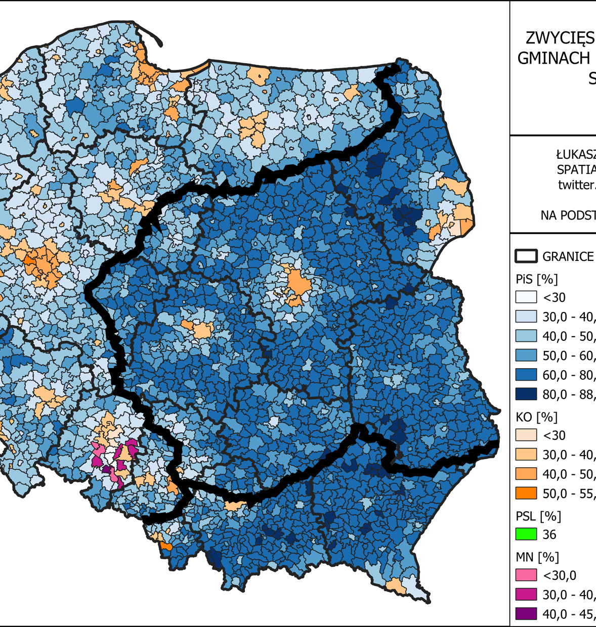 mapa zaborów polski Zabór rosyjski rządzi Polską, Prusy nie dają rady