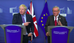 Boris Johnson, Jean-Claude Juncker, 17 października 2019