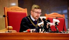 Sedzia Pawel Juszczyszyn podczas rozprawy dot . ujawnienia list poparcia dla kandydatow do ne0 - KRS .