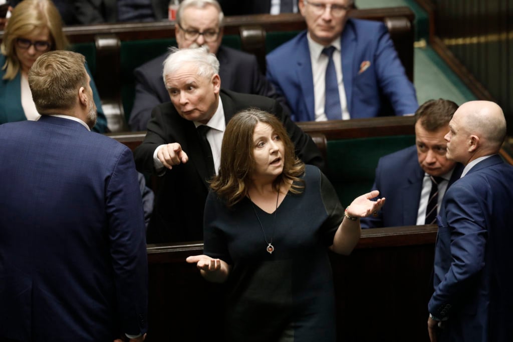 Kaczyński Zandberg Lichocka