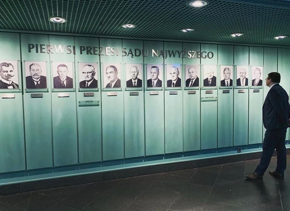 Portrety prezesów Sądu Najwyższego - galeria