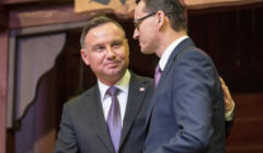 Prezydent Andrzej Duda i premier Mateusz Morawiecki