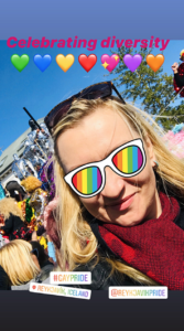Zdjęcie Margrét Adamsdóttir z Parady Równości w Reykjaviku