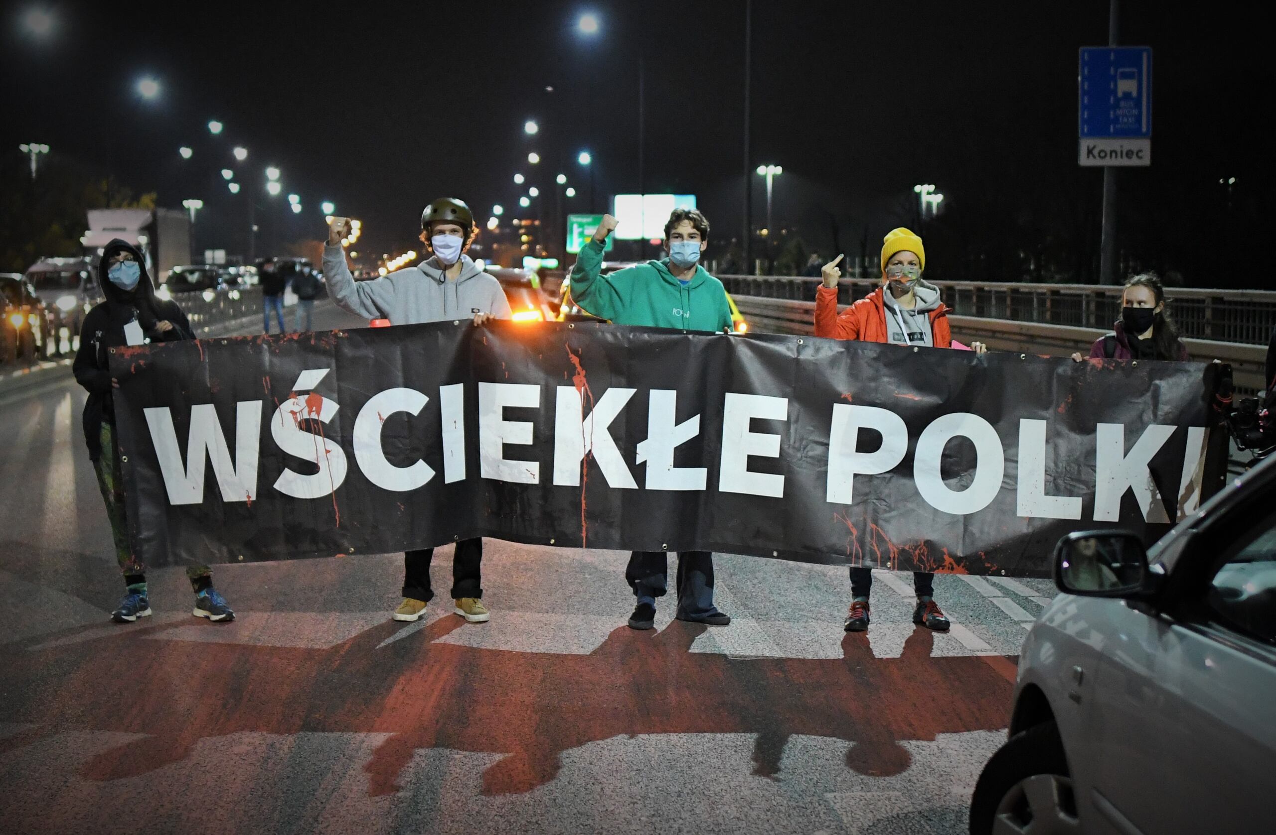 Warszawa, protest 25.10.2020