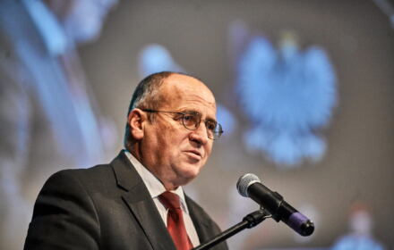 Minister Spraw Zagranicznych Zbigniew Rau