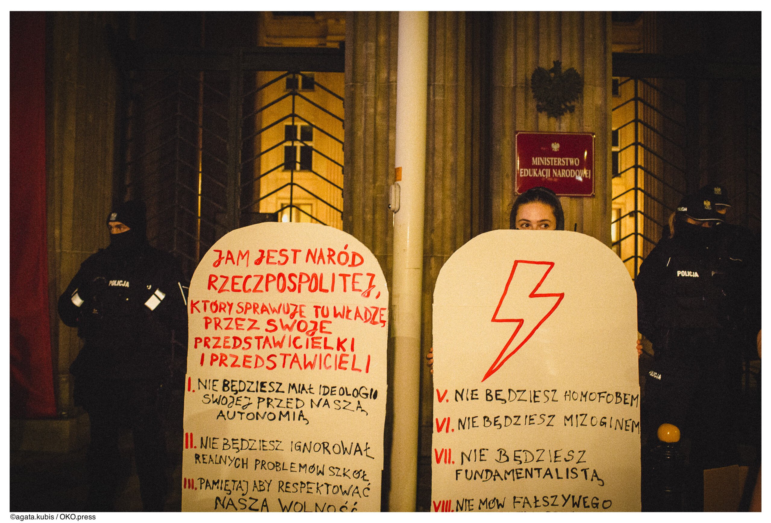 Warszawa, protest 9.11.2020