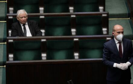Kaczyński i Budka oskarżają się wzajemnie o odchylenie lewicowe