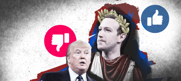 Mark Zuckerberg w roli rzymskiego cesarza