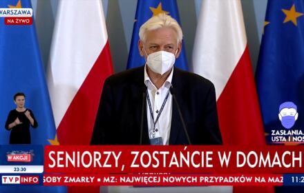 Główny doradca premiera o szczepieniach osób 60+. „Jest ich ok. 2 miliony”. Myli się o 7,7 mln