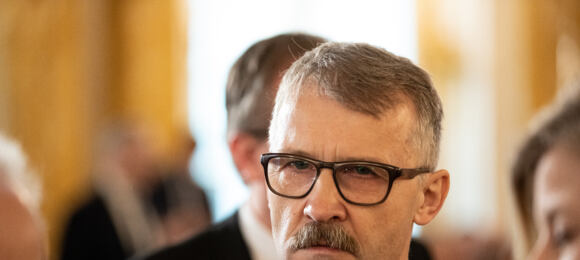 18.02.20Przewodniczący Krajowej Rady Sądowniczej Leszek Mazur podczas uroczystości 30-lecia Krajowej Rady Sadownictwa.