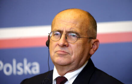 Minister Spraw Zagranicznych Zbigniew Rau