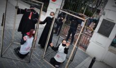Protest przeciwko projektowi Ordo Iuris o wypowiedzeniu Konwencji Stambulskiej