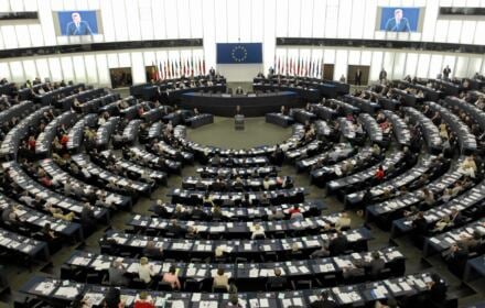 Sala plenarna Parlamentu Europejskiego