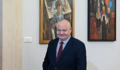 Prezes NBP Adam Glapiński w Pałacu Prezydenckim