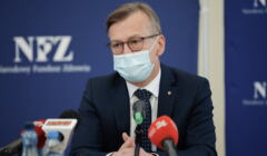 Konferencja prasowa ws. wynikow kontroli przeprowadzonej przez NFZ w szpitalu powiatowym w Pszczynie