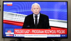 Jarosław Kaczyński na konwencji PiS - Polski Ład
