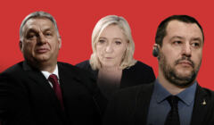 Viktor Orban Marine Le Pen Matteo Salvini