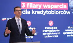 26.04.2022 Warszawa Konferencja prasowa premiera Mateusza Morawieckiego .