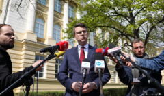 Briefing prasowy rzecznika rzadu Piotra Mullera