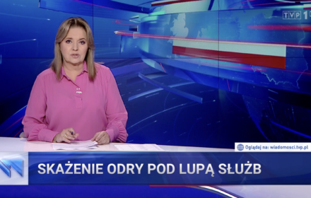 Wiadomości TVP, 11 sierpnia 2022, o Odrze