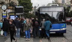 autobus w Krakowie