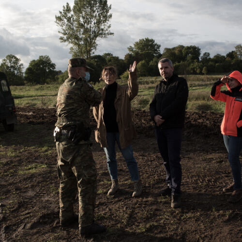 Usnarz Górny – Afgańczycy przetrzymywani na granicy Usnarz Górny, 01.09.2021. Polskie służby nie dopuszczają pomocy do Afgańczyków przetrzymywanych na granicy